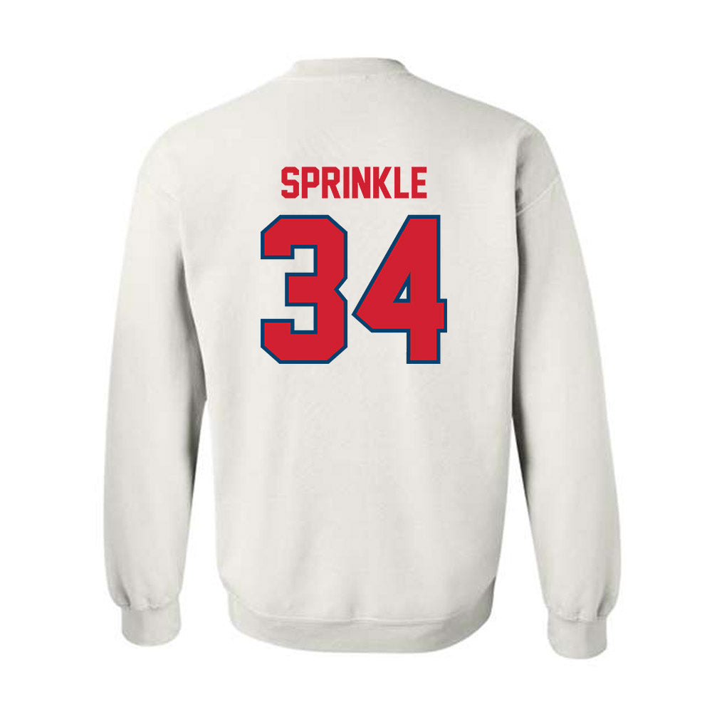 Radford - NCAA Women's Lacrosse : Olivia Sprinkle - Classic Shersey Crewneck Sweatshirt-1