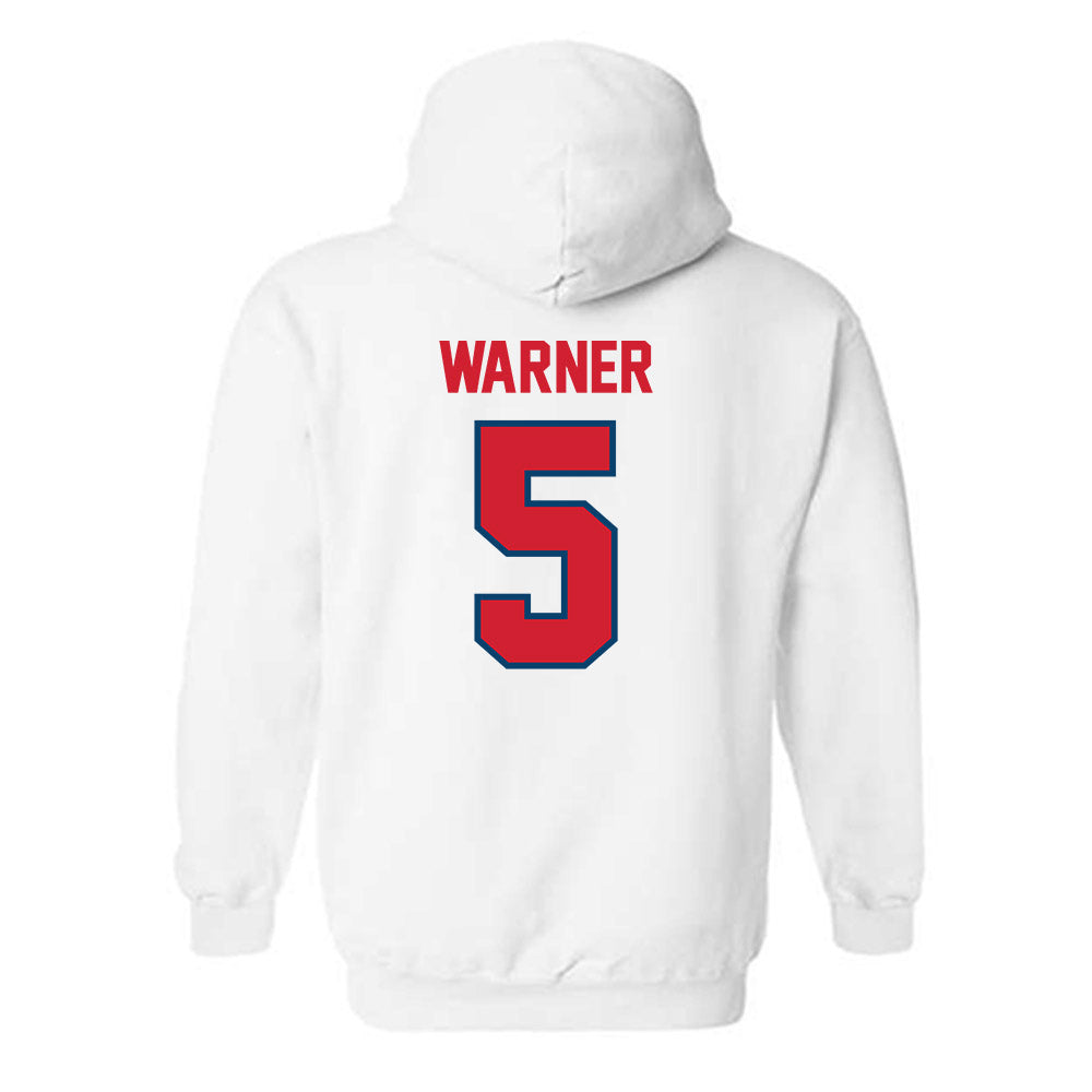 Radford - NCAA Women's Lacrosse : Aleese Warner - Classic Shersey Hooded Sweatshirt-1