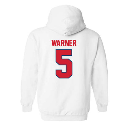 Radford - NCAA Women's Lacrosse : Aleese Warner - Classic Shersey Hooded Sweatshirt-1