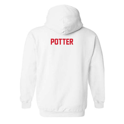 Radford - NCAA Women's Volleyball : Macie Potter - Classic Shersey Hooded Sweatshirt-1