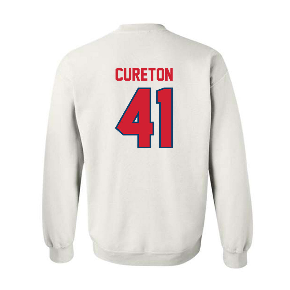 Radford - NCAA Baseball : Michael Cureton - Classic Shersey Crewneck Sweatshirt-1