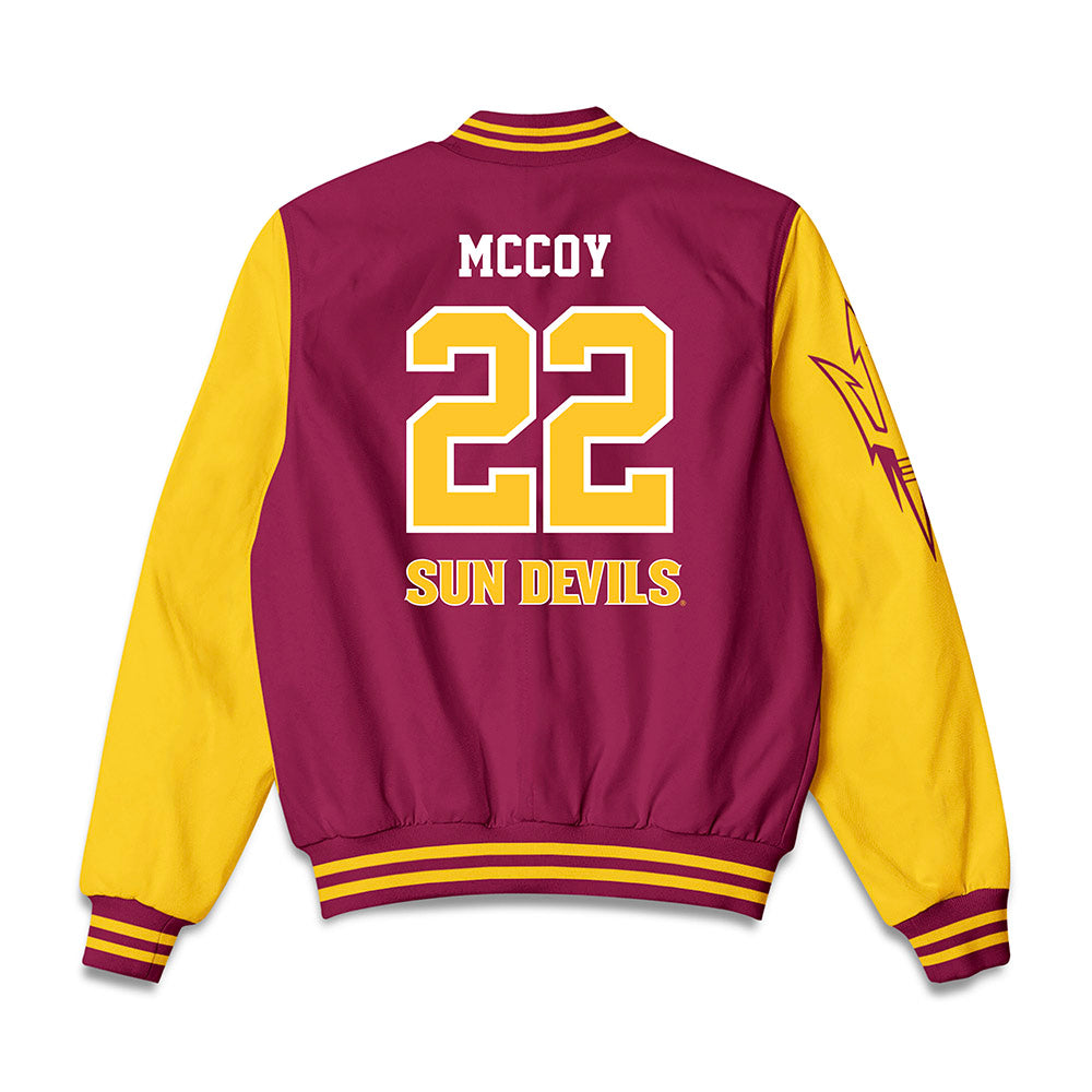 Arizona State - NCAA Men's Basketball : Quentin McCoy - Bomber Jacket