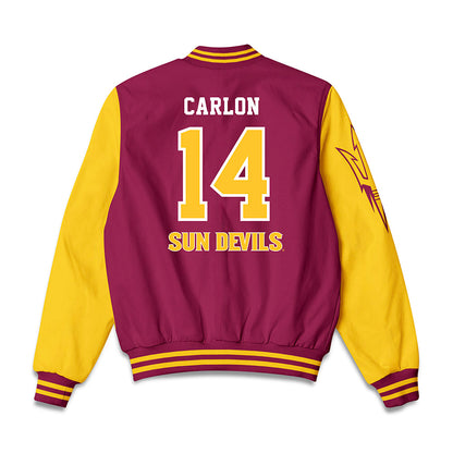 Arizona State - NCAA Baseball : Cole Carlon - Bomber Jacket