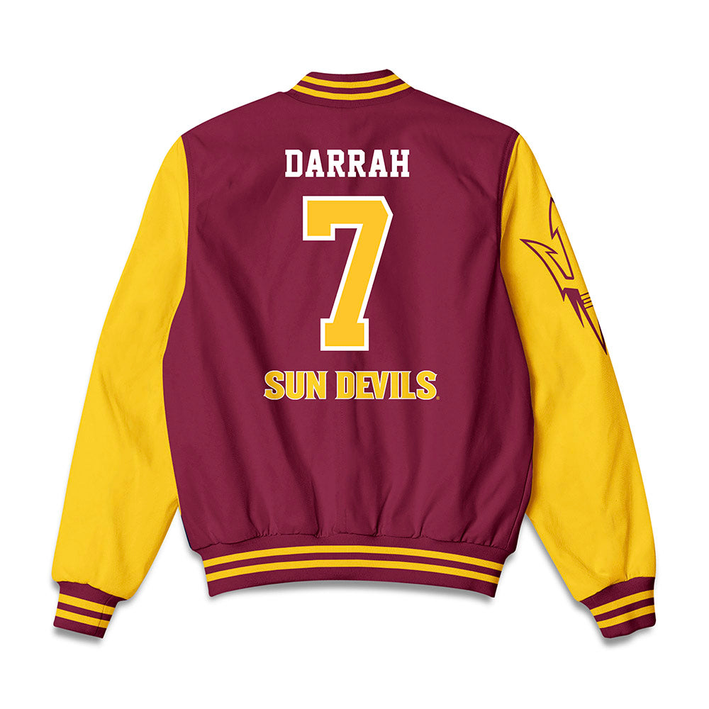 Arizona State - NCAA Baseball : Ryan Darrah - Bomber Jacket-1