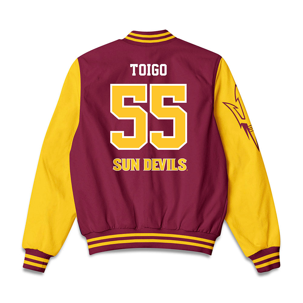 Arizona State - NCAA Baseball : Dean Toigo - Bomber Jacket-1