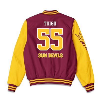 Arizona State - NCAA Baseball : Dean Toigo - Bomber Jacket-1