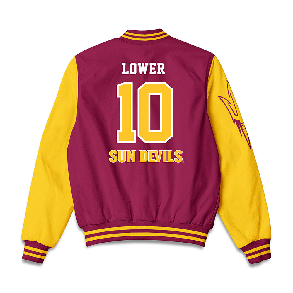 Arizona State - NCAA Women's Basketball : Averie Lower - Bomber Jacket-1