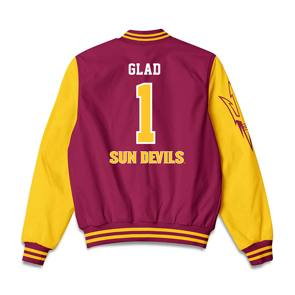 Arizona State - NCAA Men's Water Polo : Keri Glad - Bomber Jacket-1
