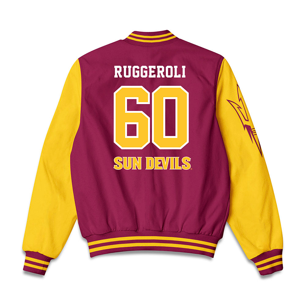 Arizona State - NCAA Football : Xander Ruggeroli - Bomber Jacket-1