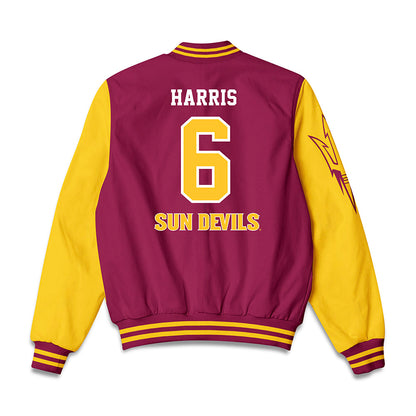 Arizona State - NCAA Women's Lacrosse : Kara Harris - Bomber Jacket-1