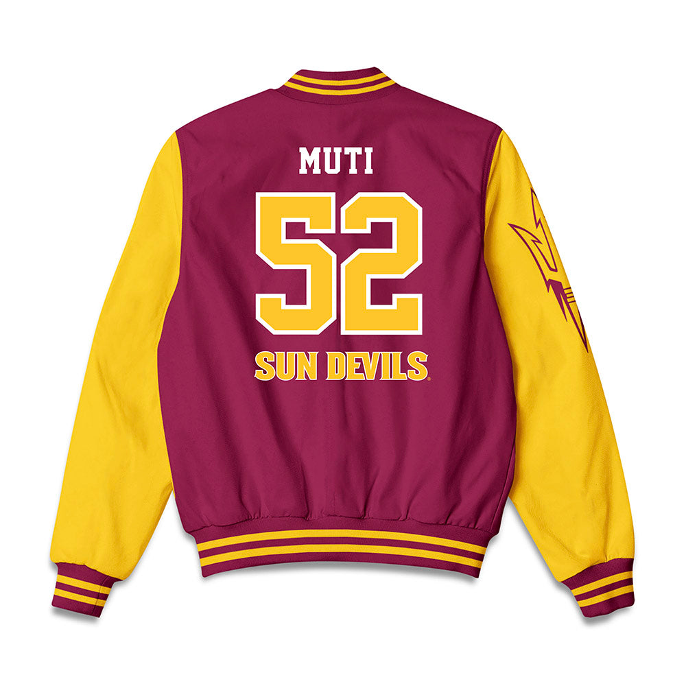 Arizona State - NCAA Football : Ui Muti - Bomber Jacket-1