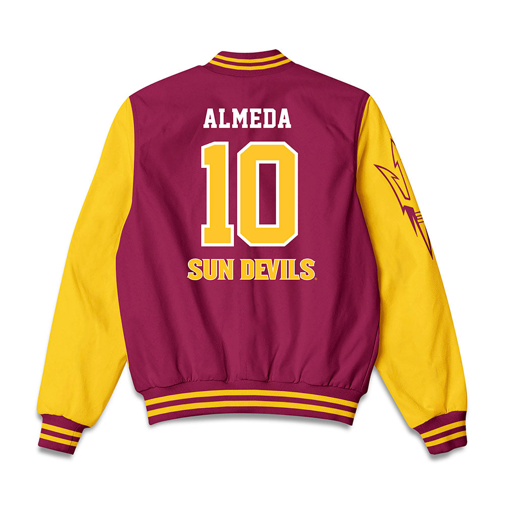Arizona State - NCAA Women's Water Polo : Itziar Almeda - Bomber Jacket-1