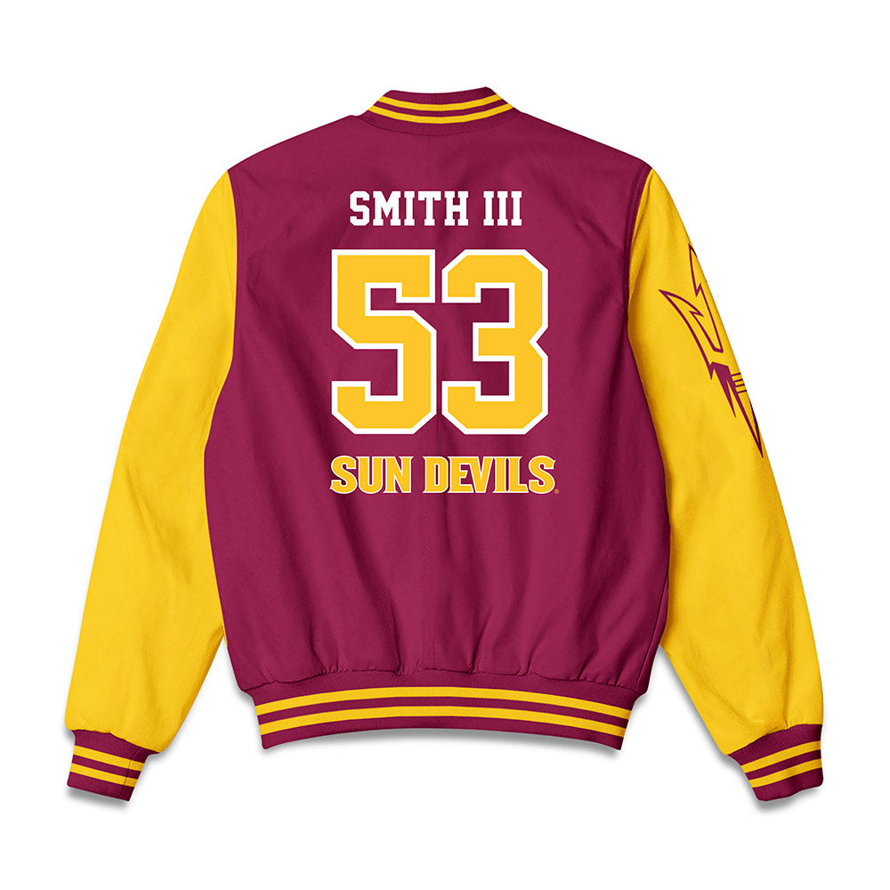 Arizona State - NCAA Football : Albert Smith III - Bomber Jacket
