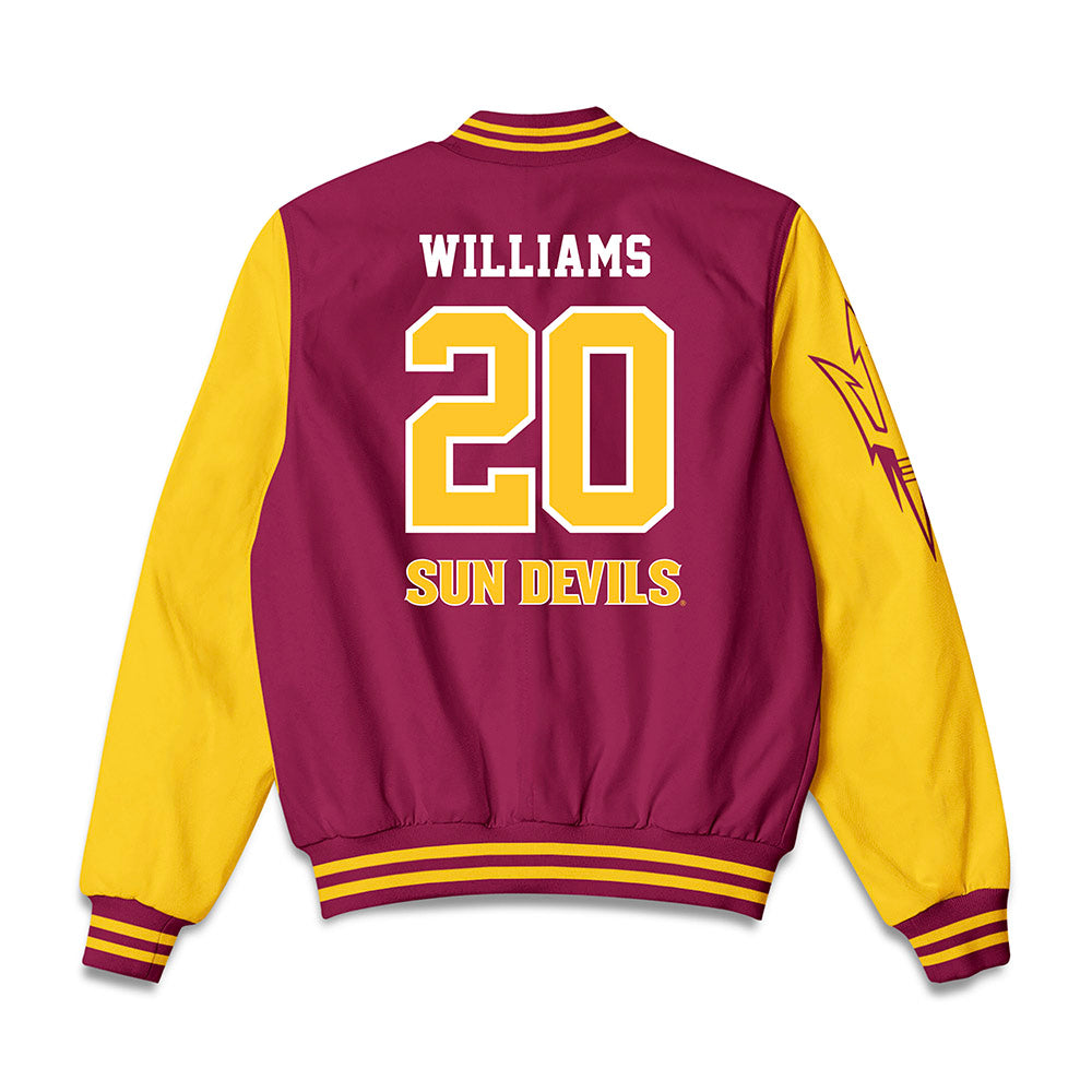 Arizona State - NCAA Football : Maurice Williams - Bomber Jacket-1