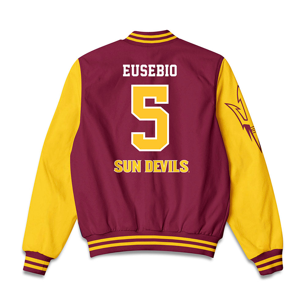 Arizona State - NCAA Football : Derek Eusebio - Bomber Jacket-1
