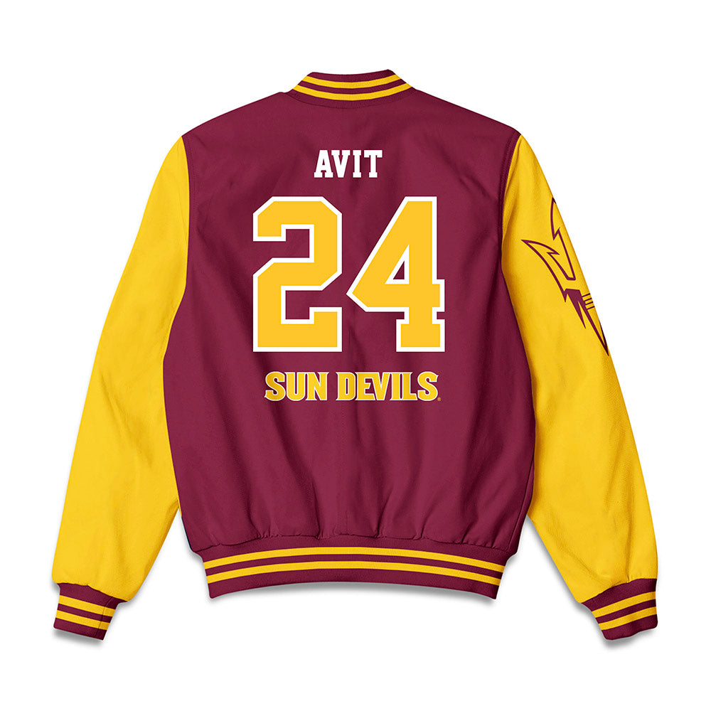 Arizona State - NCAA Football : David Avit - Bomber Jacket-1