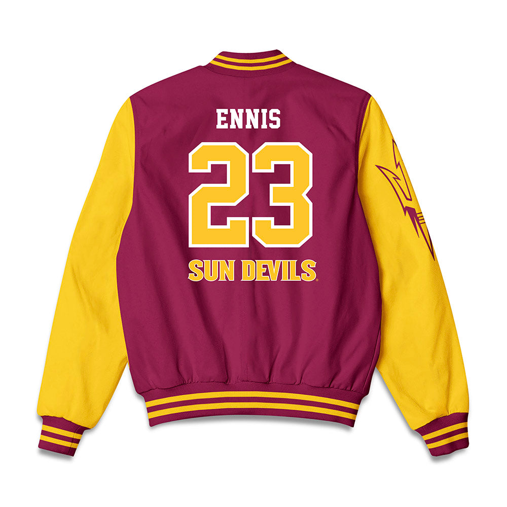 Arizona State - NCAA Women's Soccer : Emmie Ennis - Bomber Jacket-1