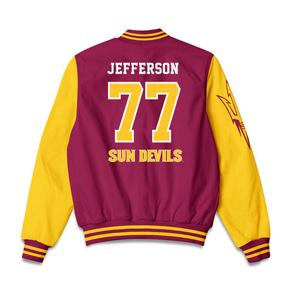Arizona State - NCAA Football : Matai Jefferson - Bomber Jacket-1