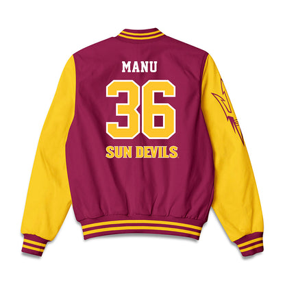 Arizona State - NCAA Football : Salesi Manu - Bomber Jacket
