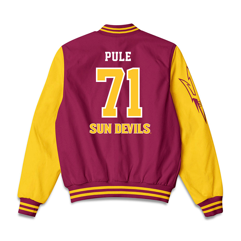 Arizona State - NCAA Football : Makua Pule - Bomber Jacket
