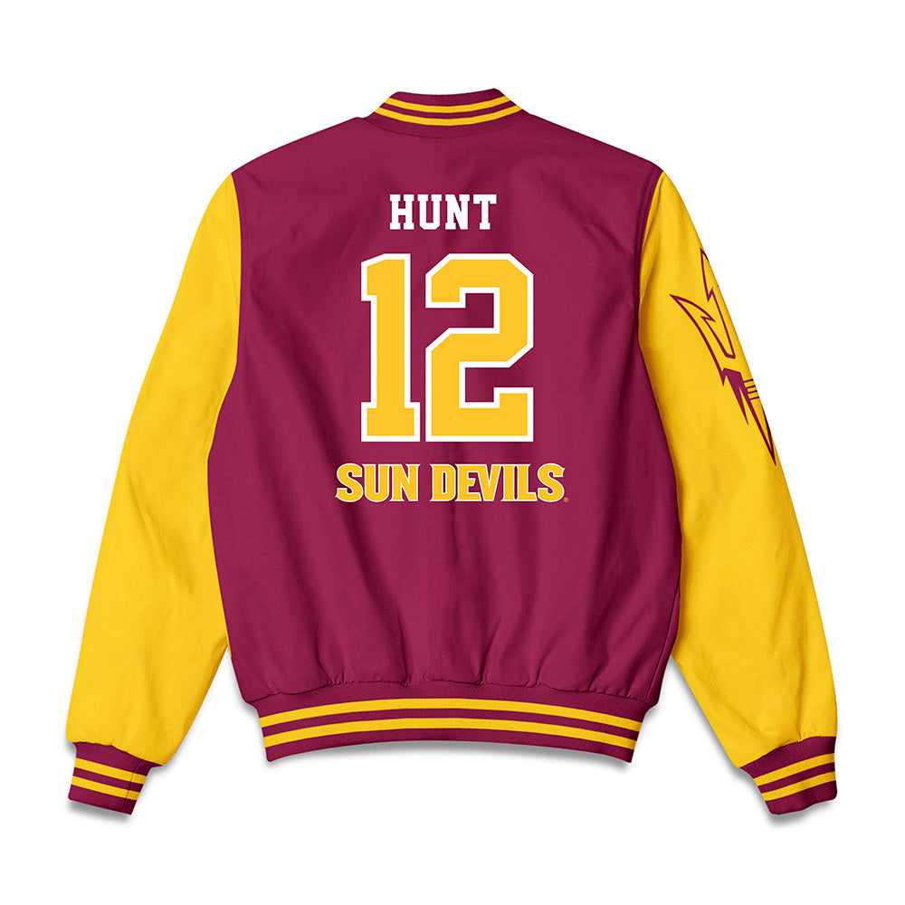 Arizona State - NCAA Women's Basketball : Treasure Hunt - Bomber Jacket-1
