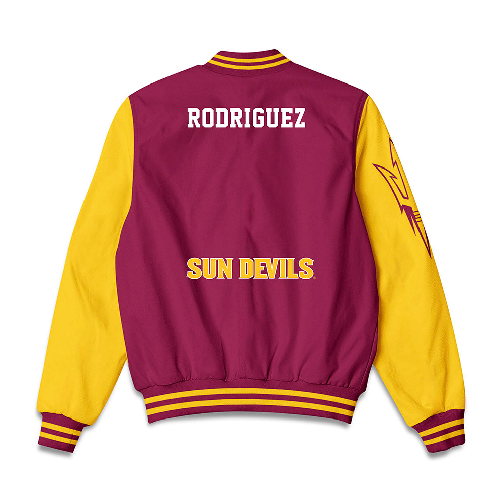Arizona State - NCAA Wrestling : Antonio Rodriguez - Bomber Jacket-1