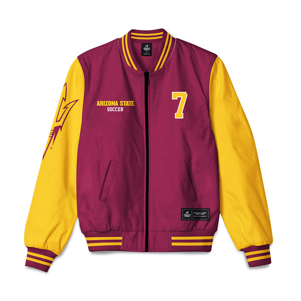 Arizona State - NCAA Women's Soccer : Tatum Thomason - Bomber Jacket-0