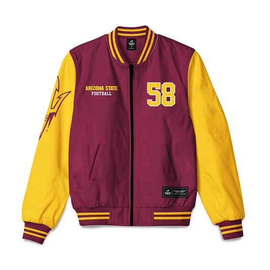 Arizona State - NCAA Football : Santana Alo - Bomber Jacket-0