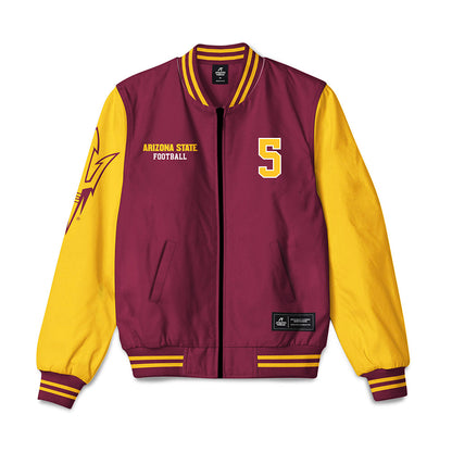 Arizona State - NCAA Football : Derek Eusebio - Bomber Jacket-0