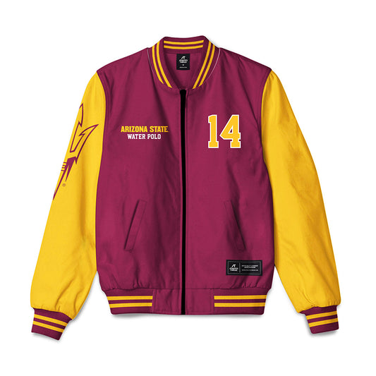 Arizona State - NCAA Women's Water Polo : Jelena Butic - Bomber Jacket-0