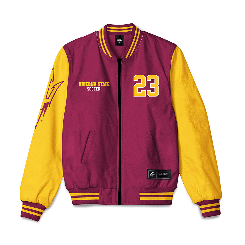 Arizona State - NCAA Women's Soccer : Emmie Ennis - Bomber Jacket-0