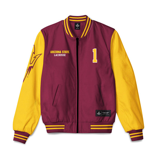 Arizona State - NCAA Women's Lacrosse : Anna Viglione - Bomber Jacket-0