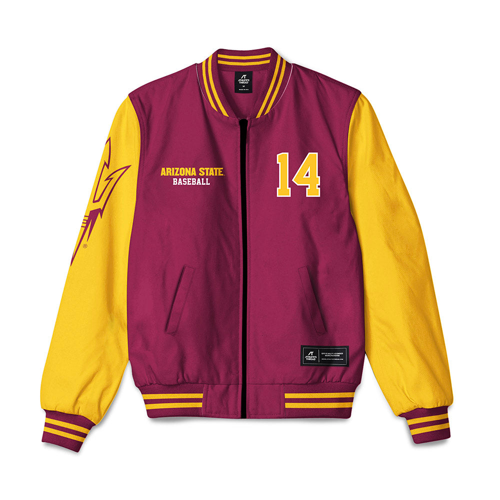 Arizona State - NCAA Baseball : Cole Carlon - Bomber Jacket