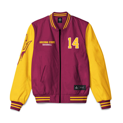 Arizona State - NCAA Baseball : Cole Carlon - Bomber Jacket