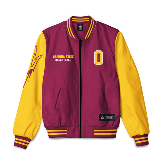 Arizona State - NCAA Women's Basketball : Madi Morson - Bomber Jacket-0