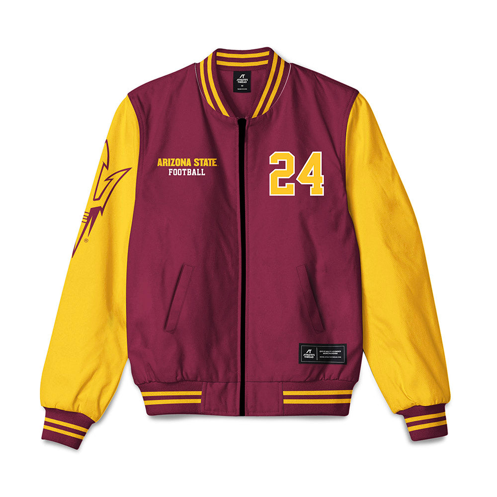 Arizona State - NCAA Football : David Avit - Bomber Jacket-0