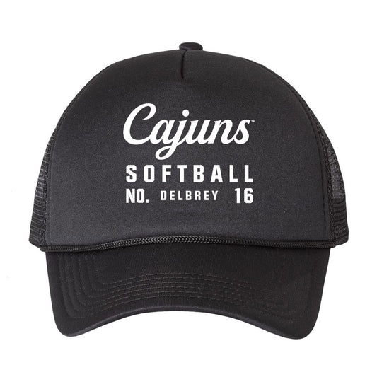 Louisiana - NCAA Softball : Lexie Delbrey - Trucker Hat-0