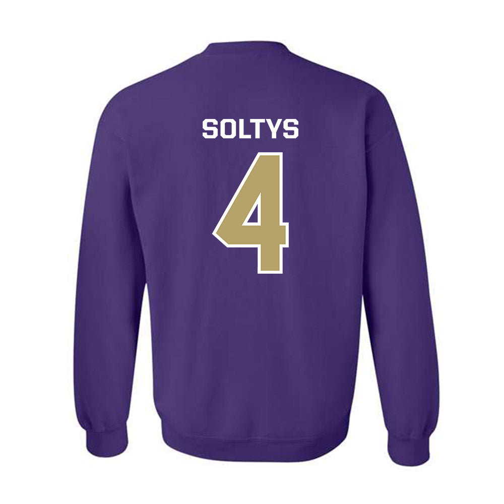 JMU - NCAA Women's Basketball : Delilah Soltys - Classic Shersey Crewneck Sweatshirt-1