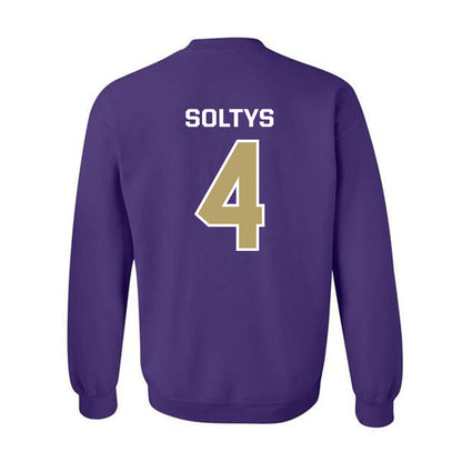 JMU - NCAA Women's Basketball : Delilah Soltys - Classic Shersey Crewneck Sweatshirt-1