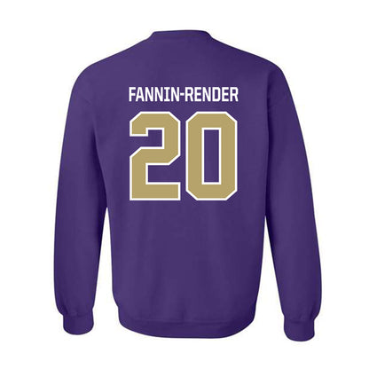JMU - NCAA Football : Malachi Fannin-Render - Classic Shersey Crewneck Sweatshirt-1