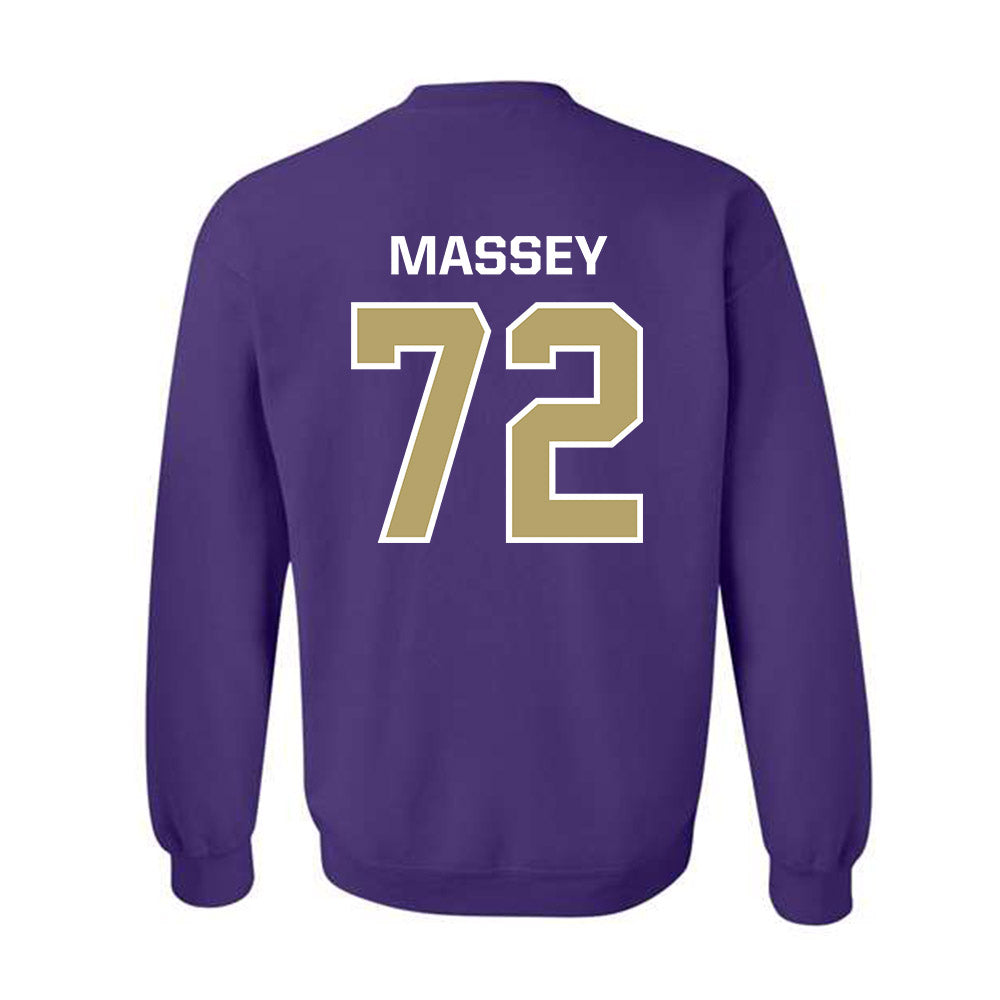 JMU - NCAA Football : Kaedin Massey - Classic Shersey Crewneck Sweatshirt-1