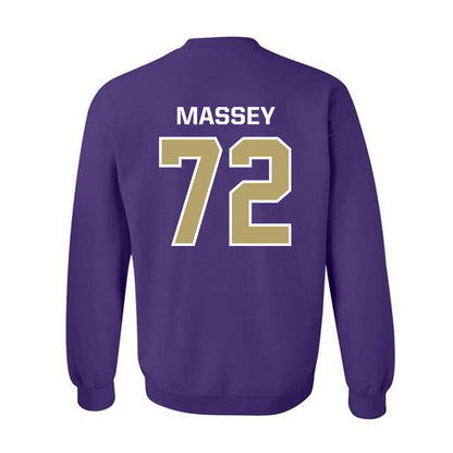 JMU - NCAA Football : Kaedin Massey - Classic Shersey Crewneck Sweatshirt-1