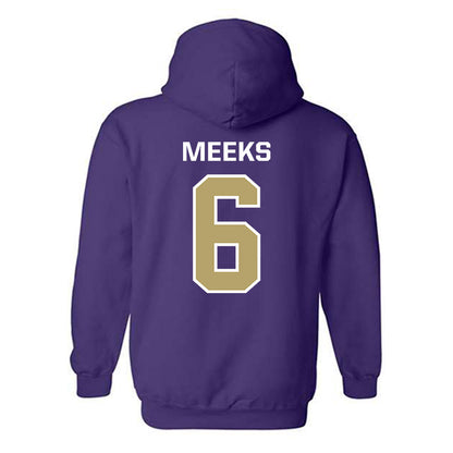 JMU - NCAA Men's Basketball : Ashton Meeks - Classic Shersey Hooded Sweatshirt-1
