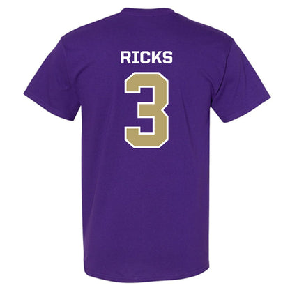JMU - NCAA Men's Basketball : Eddie Ricks - Classic Shersey T-Shirt-1