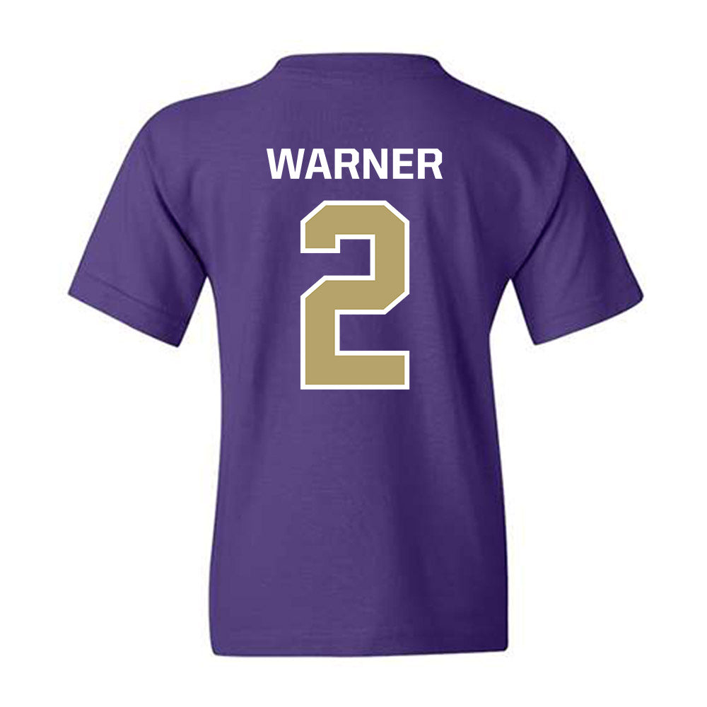 JMU - NCAA Softball : Reaghan Warner - Classic Shersey Youth T-Shirt-1