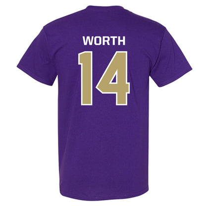 JMU - NCAA Baseball : Conner Worth - Classic Shersey T-Shirt-1