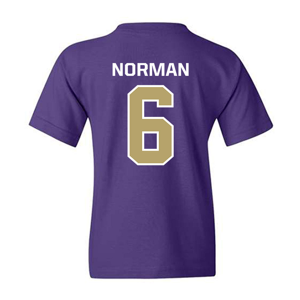 JMU - NCAA Women's Volleyball : Addie Norman - Classic Shersey Youth T-Shirt-1
