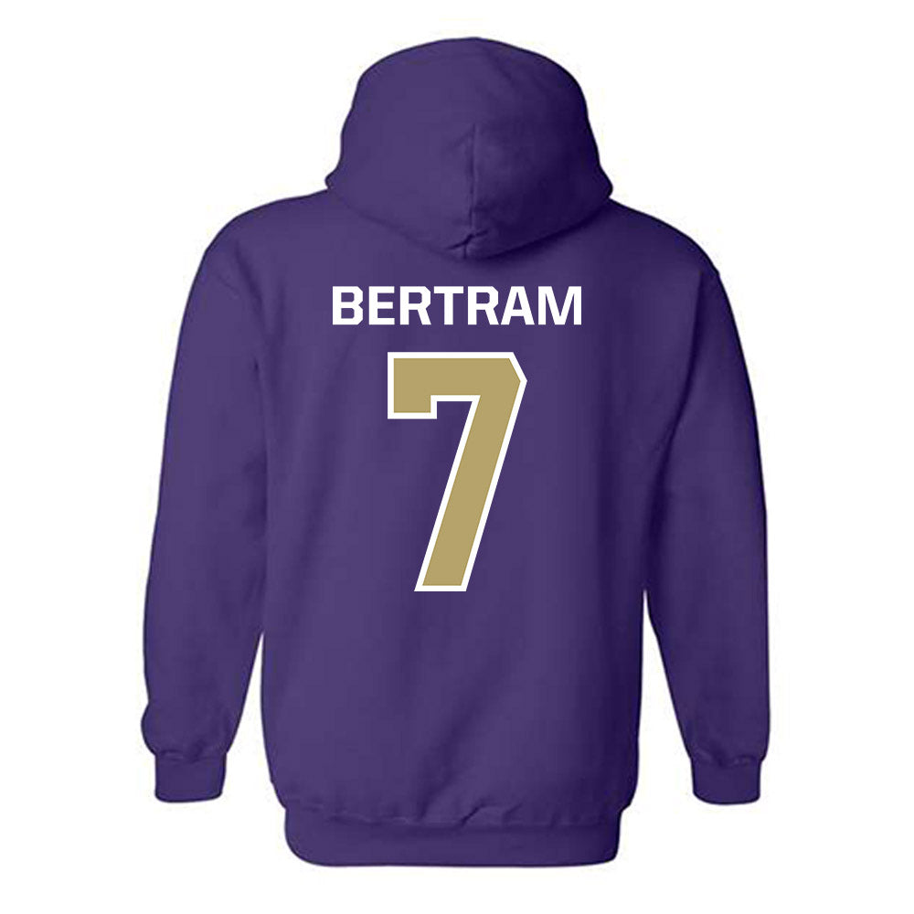 JMU - NCAA Softball : Lucy Bertram - Classic Shersey Hooded Sweatshirt-1