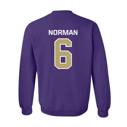 JMU - NCAA Women's Volleyball : Addie Norman - Classic Shersey Crewneck Sweatshirt-1