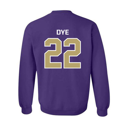 JMU - NCAA Football : Trashon Dye - Classic Shersey Crewneck Sweatshirt-1